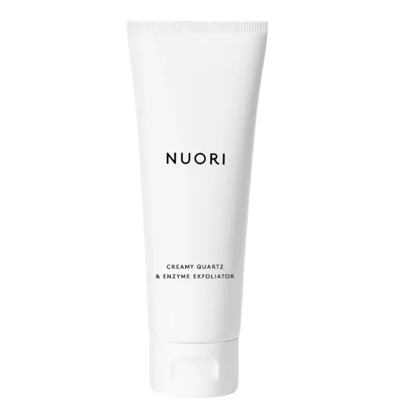 Кремовый пилинг для лица Nuori Creamy Quartz & Enzyme Exfoliator, энзимный, с лактобионовой кислотой, 75 мл
