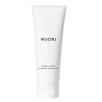 Кремовый пилинг для лица Nuori Creamy Quartz & Enzyme Exfoliator, энзимный, с лактобионовой кислотой, 75 мл