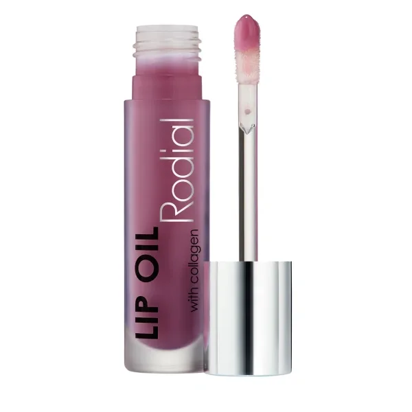 Масло для губ Rodial Plumping Collagen Lip Oil с коллагеном, с эффектом объёма, оттенок Grape, 4 мл