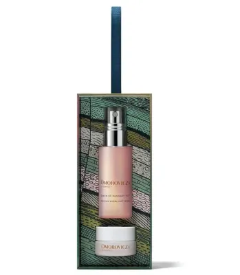 Набор для лица и губ Omorovicza The Daily Radiance Giftset, мист Queen of Hungary и бальзам для губ