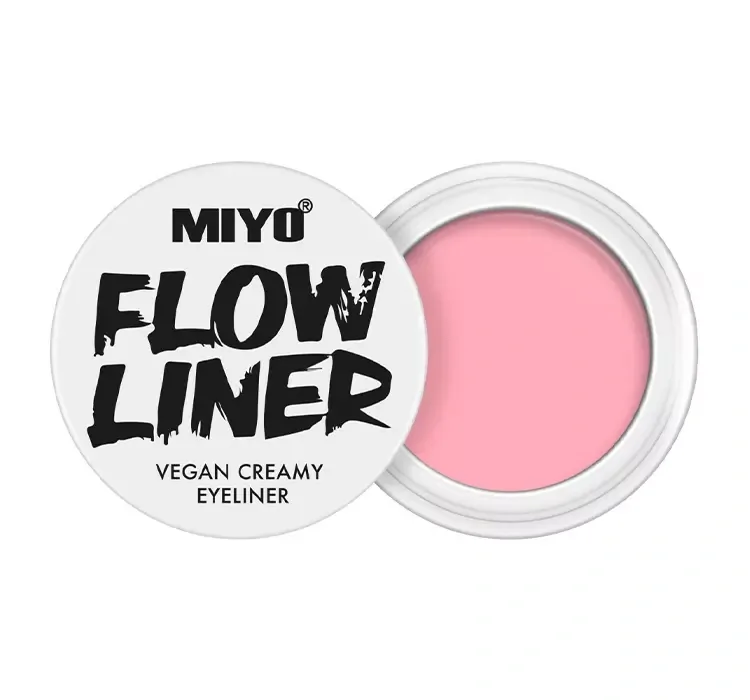 Кремовая подводка для глаз Miyo Flow Liner многофункциональная, оттенок 04 True Pink, 5 г
