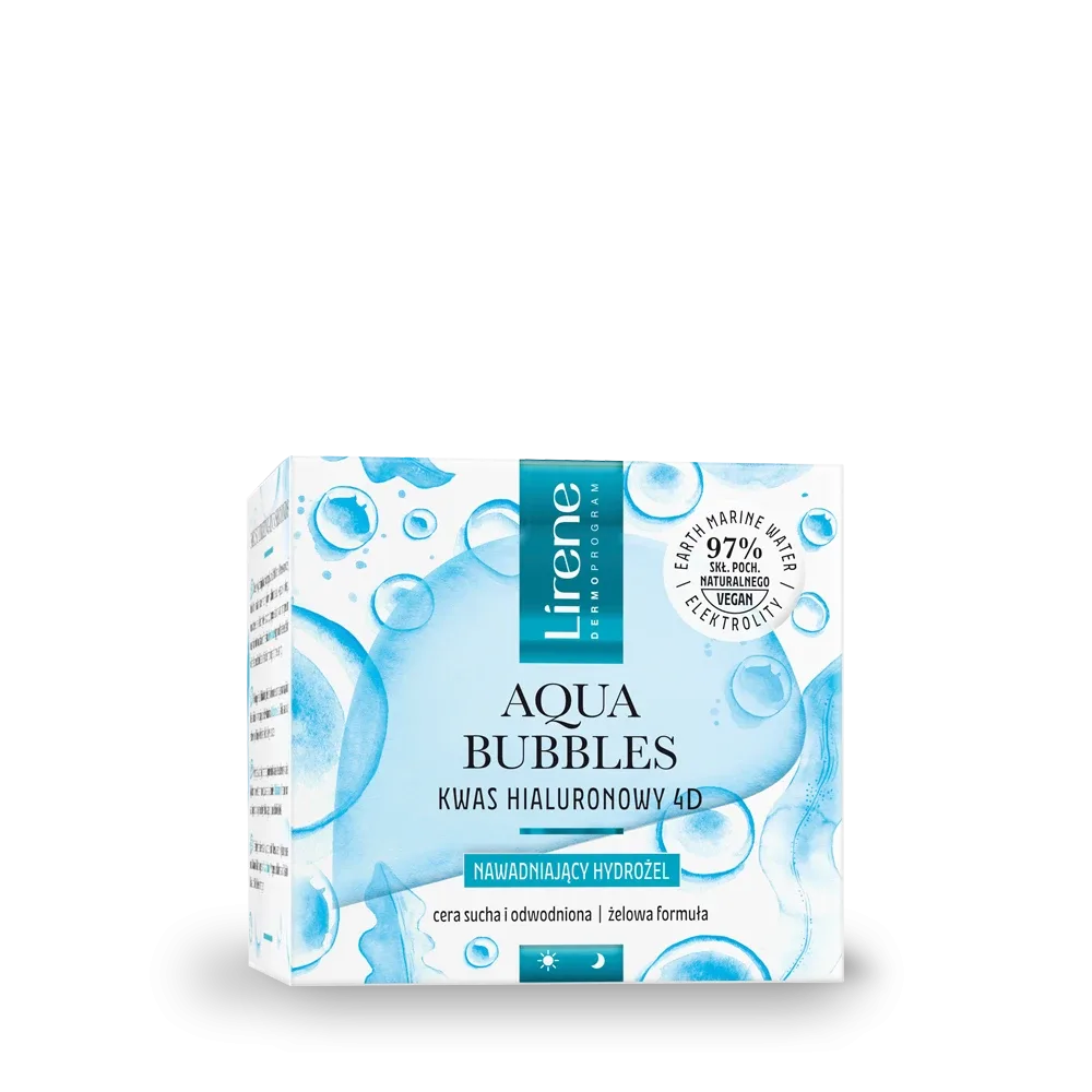 Гидрогель для лица Lirene Aqua Bubbles увлажняющий, 50 мл