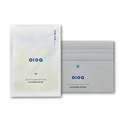 Тканевая маска для лица OLOA Rest & Recovery против морщин, осветляющая, 10 шт