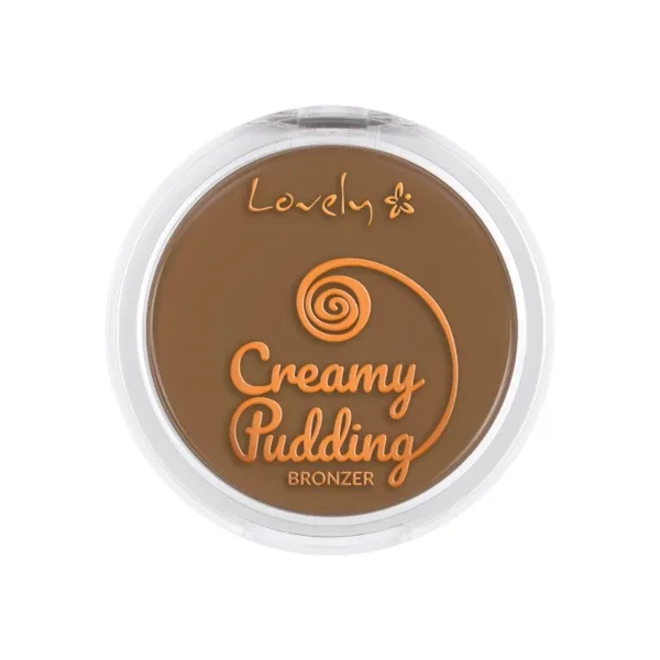 Кремовый бронзер для лица и тела Lovely Creamy Pudding, оттенок 01, 15 г