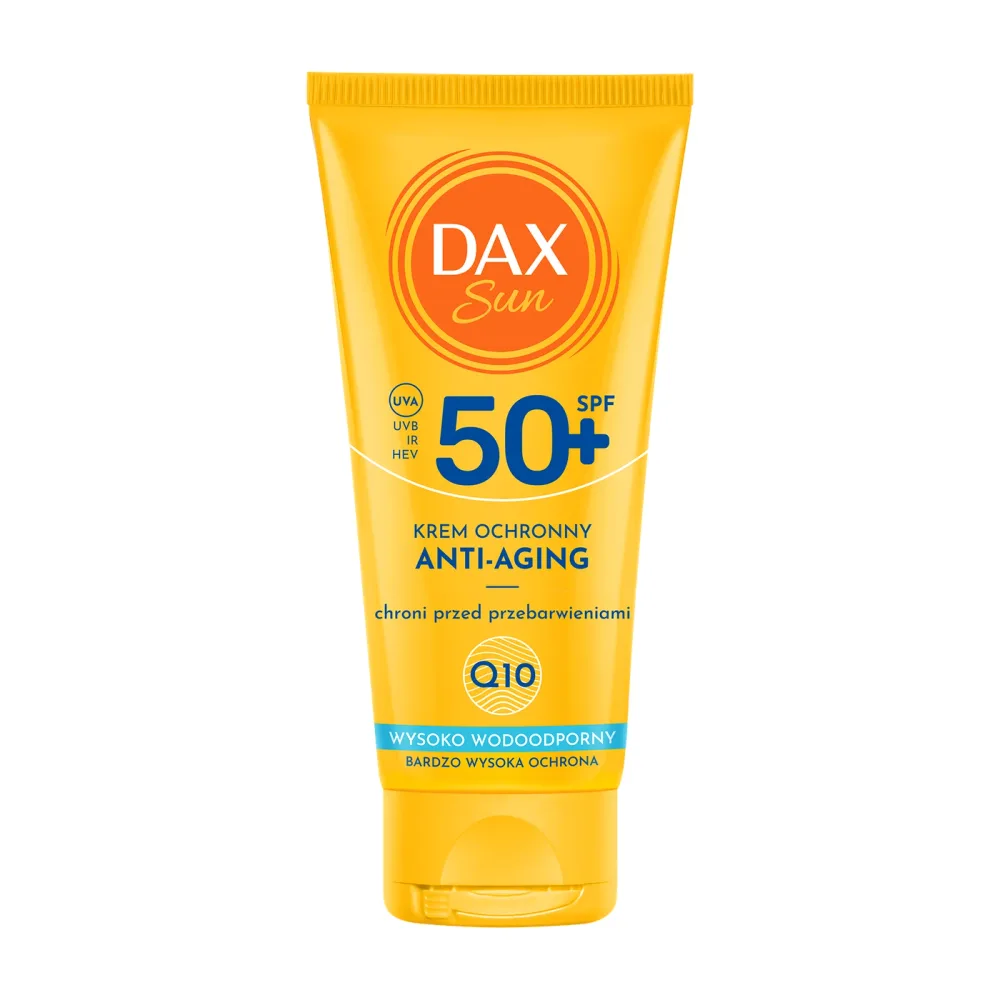 Солнцезащитный крем для лица DAX Sun SPF 50+, антивозрастной, 50 мл