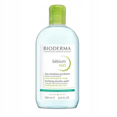 Мицеллярная вода Bioderma Sebium H2O для жирной и комбинированной кожи, 500 мл