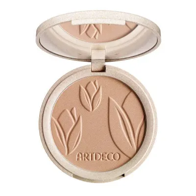 Компактная тональная основа Artdeco Green Couture шелковистая, оттенок 3 WARM HONEY;