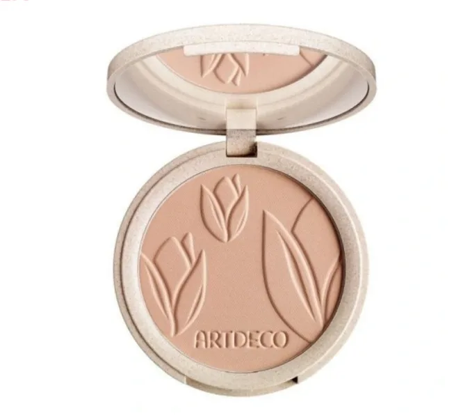 Компактная тональная основа Artdeco Green Couture шелковистая, оттенок 5 MEDIUM BEIGE:
