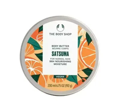 Баттер для тела The Body Shop Satsuma, увлажнение 24 часа, для сухой и нормальной кожи, 200 мл