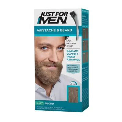 Тонирующий гель для бороды и усов Just For Men Color Gel, окрашивает только седые волосы, 28 г