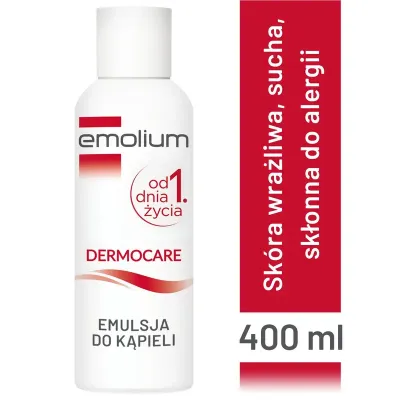 Эмульсия для ванны Emolium Dermocare, для чувствительной кожи, с 1 дня жизни, 400 мл