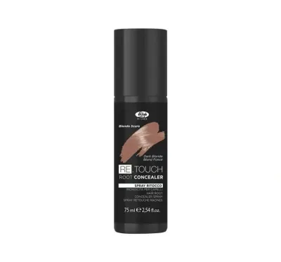 Тонирующий спрей для корней Lisap Milano Retouch Root Concealer, временное окрашивание, 75 мл