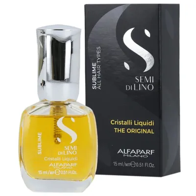 Жидкие кристаллы для волос Alfaparf Milano Semi Di Lino Cristalli Liquidi для блеска, 30 мл