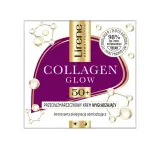 Крем для лица Lirene Collagen Glow 50+ разглаживающий, против морщин, для зрелой кожи, 50 мл — фото 1