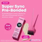 Тонер для волос Matrix Super Sync Pre-Bonded, щелочной, оттенок 10NV, 90 мл — фото 4