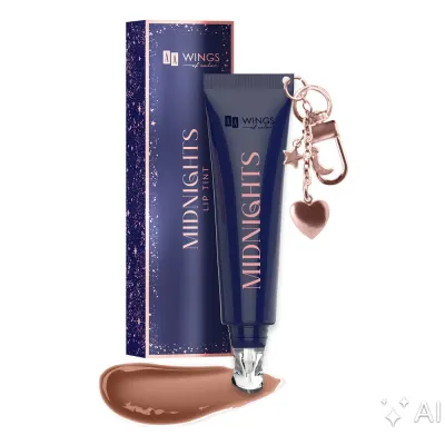 Тинт для губ AA Wings Of Color Midnights, оттенок 04 Cinnamon Heart, 10 мл