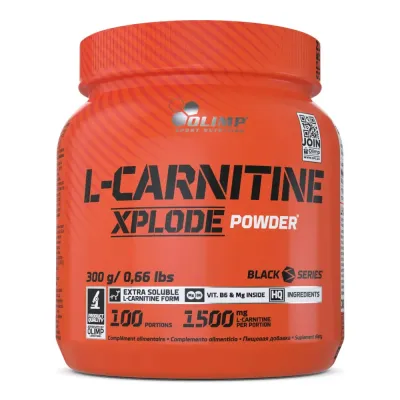 L-карнитин в порошке Olimp L-Carnitine Xplode Powder, вкус апельсин, 300 г