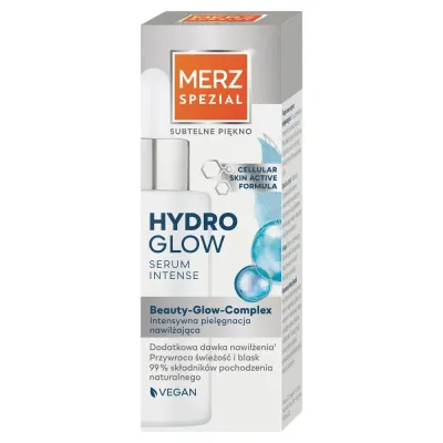 Сыворотка для лица Merz Spezial Hydro Glow увлажняющая, с гиалуроновой кислотой и витамином C, 30 мл