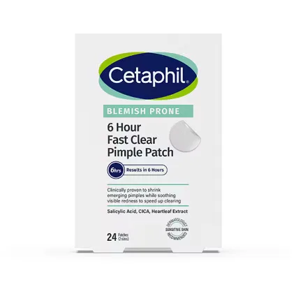 Патчи от высыпаний Cetaphil Blemish Prone, для кожи с несовершенствами, 24 шт.