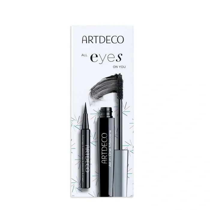 Набор для макияжа глаз Artdeco All in One Mascara и Long Lasting Liquid Liner Intense, мини