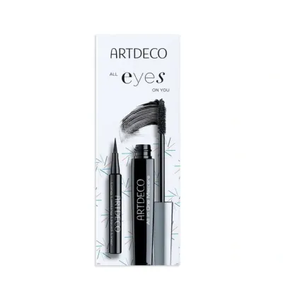 Набор для макияжа глаз Artdeco All in One Mascara и Long Lasting Liquid Liner Intense, мини