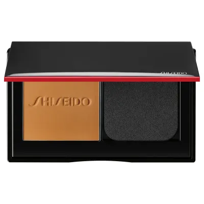 Пудровая тональная основа Shiseido Synchro Skin Self-Refreshing Custom Finish Powder Foundation компактная, оттенок 410 Sunstone