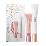Набор для макияжа Delilah Petal & Pearl Blush And Radiance Duo: жидкие румяна и хайлайтер, оттенок Peony & Moonlight — фото 2