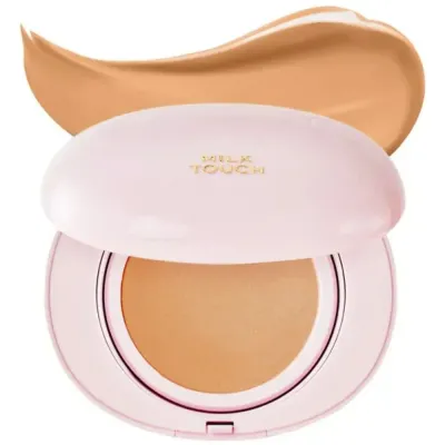 Кушон MilkTouch All-Day Skin Fit Milky Glow сияющий финиш, оттенок 26N Latte, 15 г