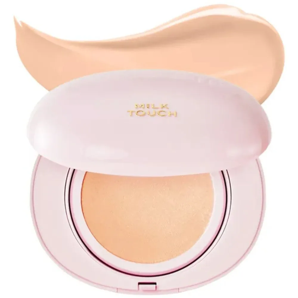 Кушон MilkTouch All-Day Skin Fit Milky Glow сияющий финиш, оттенок 21N Natural Beige, 15 г