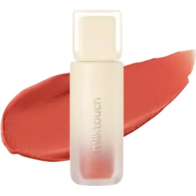 Тинт для губ MilkTouch Spread Fit Blur Tint, бархатистое покрытие, оттенок 06 Peach Pitch