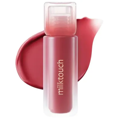 Блеск для губ MilkTouch Dew Stain Sheer Lip Gloss, лёгкий, нелипкий, оттенок 07 Mauve Shower