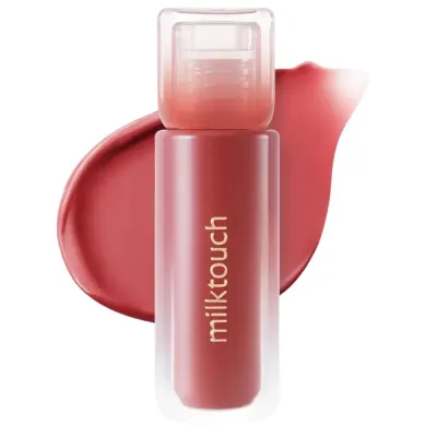 Блеск для губ MilkTouch Dew Stain Sheer Lip Gloss, лёгкий, нелипкий, оттенок 06 Rose Demure