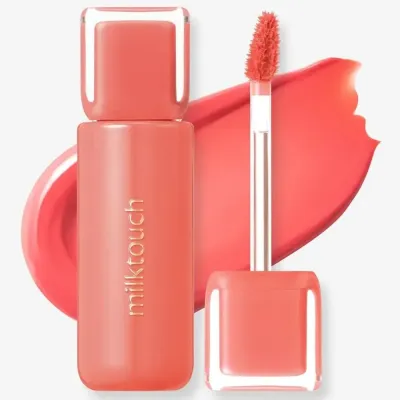 Тинт для губ MilkTouch Jelly Fit Tinted Glow Tint, сияющий финиш, оттенок 02 Peach On Top, 4 г