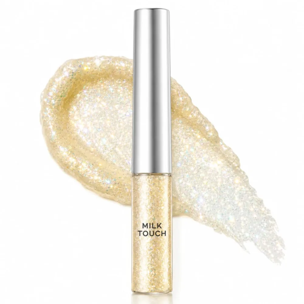 Глиттер для глаз MilkTouch Fairy Jewel Eye Glitter, оттенок Aurora White Jewelry, 7 г