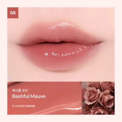 Тинт для губ Heimish Ever Glow Gloss Lip Tint, блестящий финиш, оттенок 05 Bashful Mauve