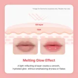 Оттеночный бальзам для губ Heimish Ever Glow Glaze Color Balm, эффект стеклянного блеска, оттенок Nourishing Balm, 3,1 г — фото 7