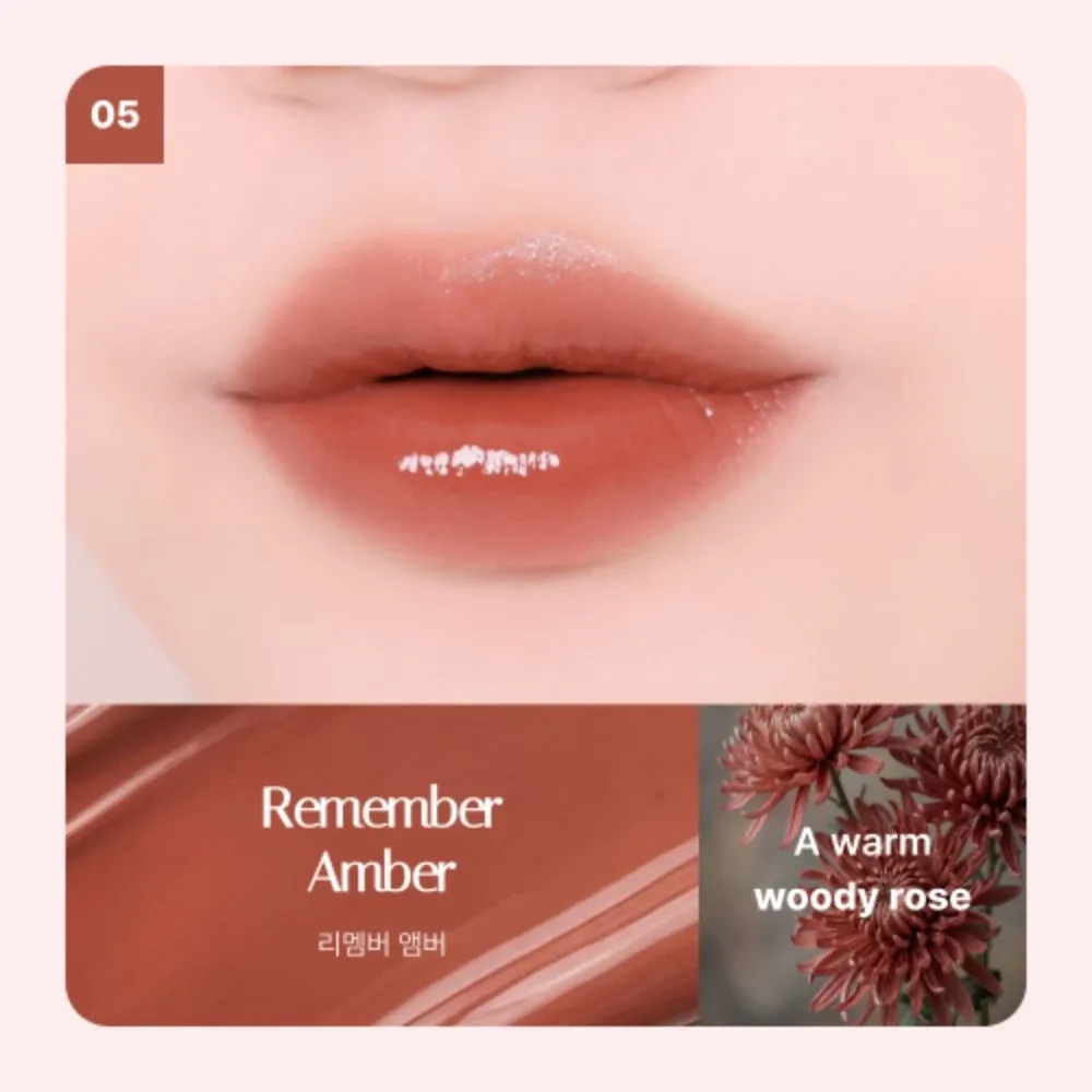 Оттеночный бальзам для губ Heimish Ever Glow Glaze Color Balm, эффект стеклянного блеска, оттенок 01 Joyful Camellia