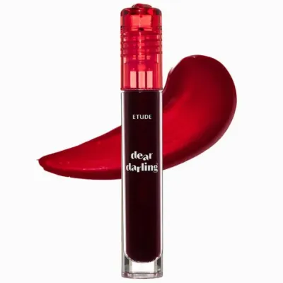 Тинт для губ Etude Dear Darling Water Gel Tint, водно-гелевый, оттенок 05 Dracula Red, 5 г