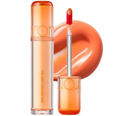 Тинт для губ Rom&nd The Juicy Lasting Tint New Version, нелипкий, стеклянный блеск, оттенок 24 Bare Juicy Oh, 3,5 г
