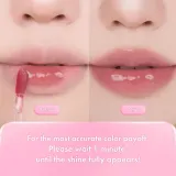 Тинт для губ Rom&nd The Juicy Lasting Tint New Version, нелипкий, стеклянный блеск, оттенок 22 Dotori Bomb, 3,5 г — фото 6