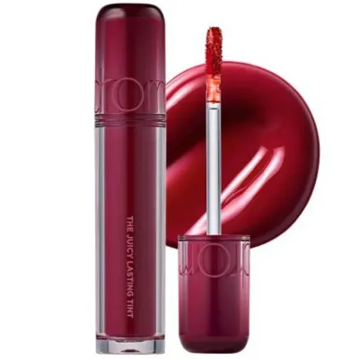 Тинт для губ Rom&nd The Juicy Lasting Tint New Version, нелипкий, стеклянный блеск, оттенок 16 Plum Coke, 3,5 г