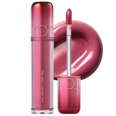 Тинт для губ Rom&nd The Juicy Lasting Tint New Version, нелипкий, стеклянный блеск, оттенок 15 Bare Fig, 3,5 г