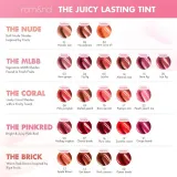 Тинт для губ Rom&nd The Juicy Lasting Tint New Version, нелипкий, стеклянный блеск, оттенок 14 Almond Rose, 3,5 г — фото 3