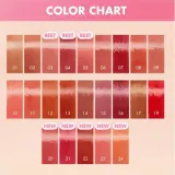 Тинт для губ Rom&nd The Juicy Lasting Tint New Version, нелипкий, стеклянный блеск, оттенок 14 Almond Rose, 3,5 г — фото 5