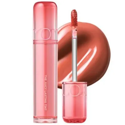Тинт для губ Rom&nd The Juicy Lasting Tint New Version, нелипкий, стеклянный блеск, оттенок 09 Mulled Peach, 3,5 г