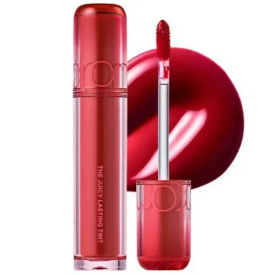 Тинт для губ Rom&nd The Juicy Lasting Tint New Version, нелипкий, стеклянный блеск, оттенок 07 Cherry Bomb, 3,5 г
