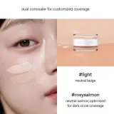 Корректор Glow Not Dry Concealer двухцветный, оттенок Pink White, 10 г — фото 3