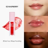 Масло для губ Elroel Blanc Essential, тонирующее, сияющий финиш, оттенок 02 Raspberry, 4,5 г — фото 4