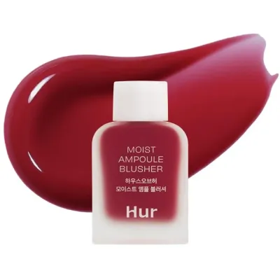Жидкие румяна House of Hur Moist Ampoule Blusher Mini увлажняющие, сияющий финиш, оттенок 09 Ruby Red, 10 мл