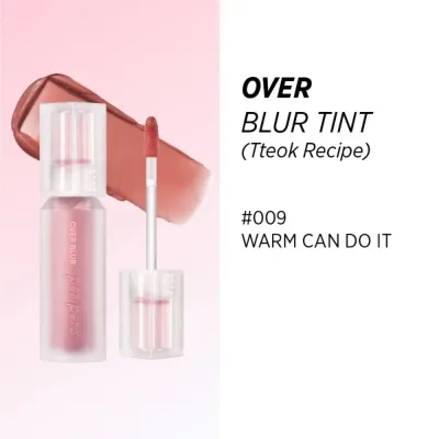 Тинт для губ Peripera Over Blur Tint Tteok Recipe Collection, пудровый мат, оттенок 09 Warm Can Do It, 3,5 г